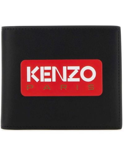 KENZO Portemonnaie mit Print - Rot