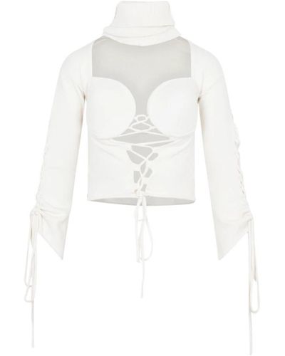 Julfer X-tine sweater - Bianco