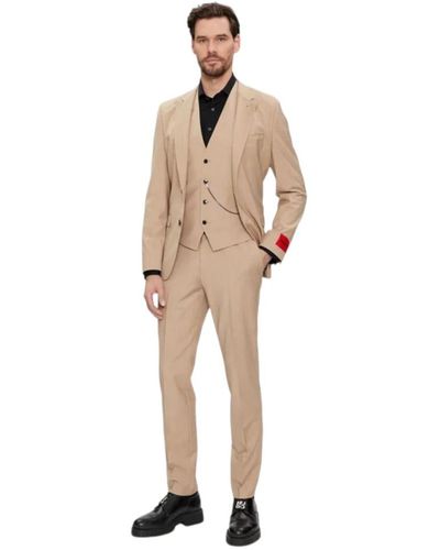 BOSS Suits > suit sets > single breasted suits - Neutre