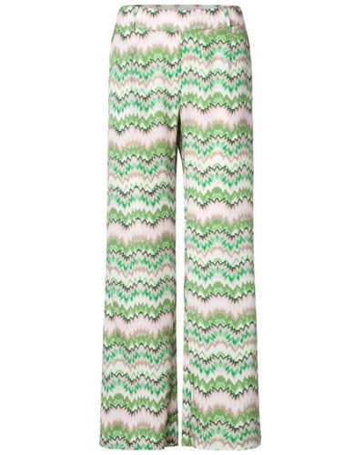 Charlotte Sparre Straight Pants - Green