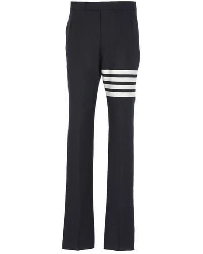Thom Browne Straight Trousers - Grey