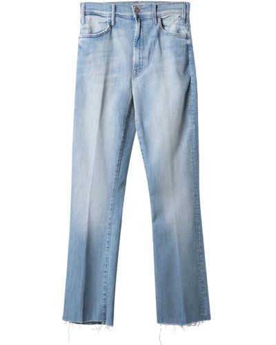 Mother Boot-cut Jeans - Blau