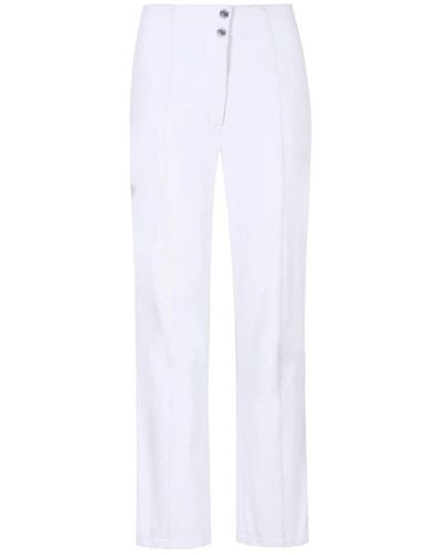 Descente Straight Trousers - White