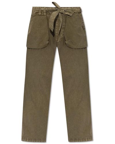 R13 Wide Trousers - Green