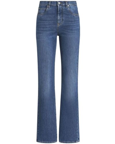 Etro Jeans a zampa classici per donne - Blu