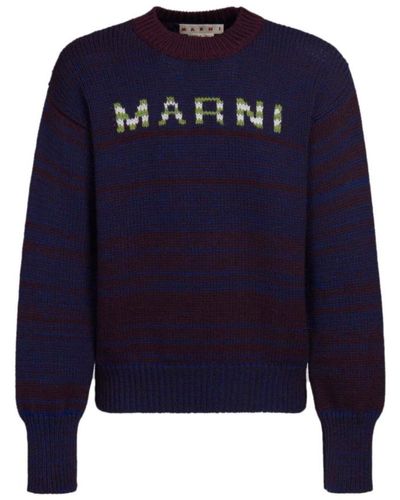 Marni Sweatshirts - Blue