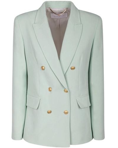 Nenette Mint baila giacca blazer doppio petto - Verde