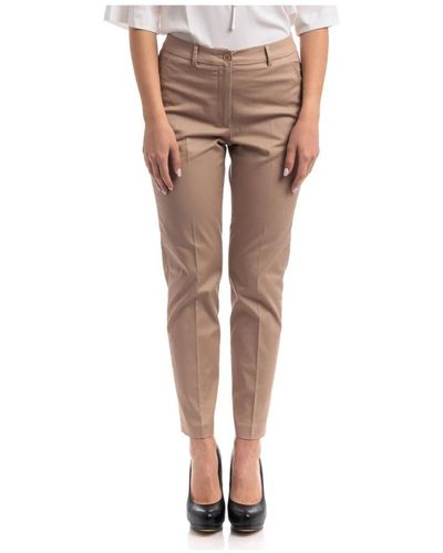 Seventy Slim-Fit Trousers - Brown