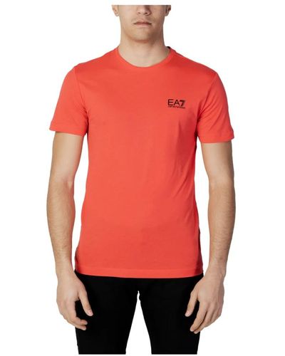EA7 T-shirts - Rouge