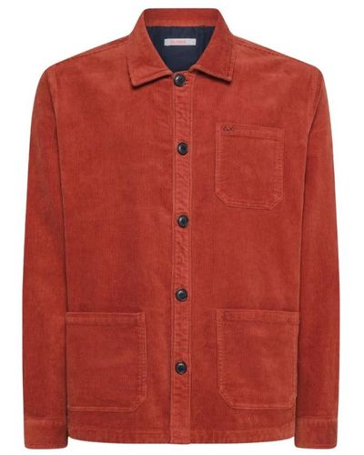 Sun 68 Jackets > light jackets - Rouge
