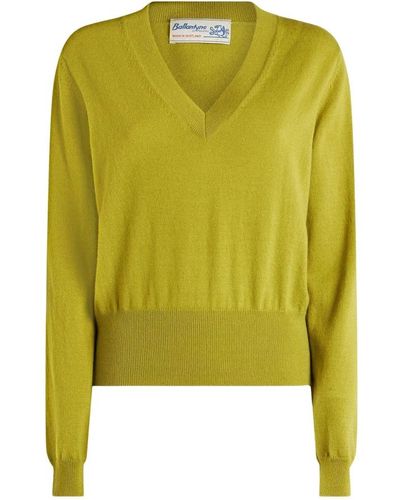 Ballantyne Cashmere Knitwear - Green