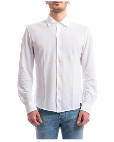 Drumohr Formal Shirts - White