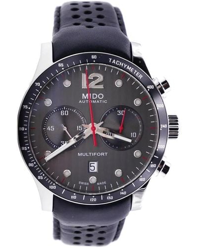 MIDO M0256271606100 - cronografo multifort - Blu