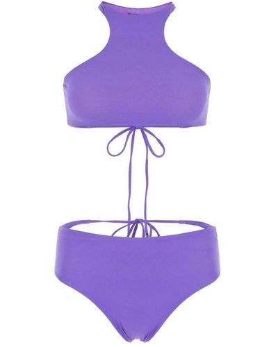 The Attico Stretch lila bikini