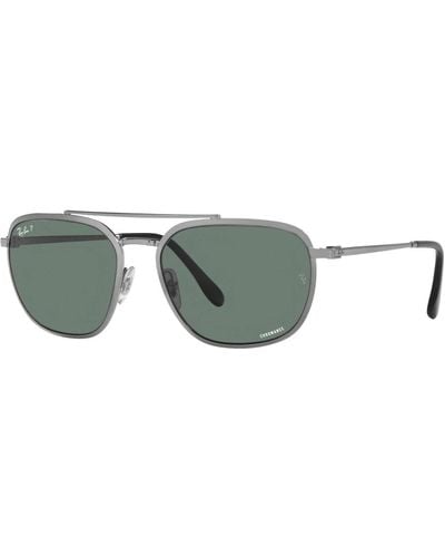 Ray-Ban Rb 3708 sonnenbrille in arista/grün,rb 3708 polarisierte sonnenbrille