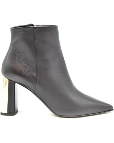 Ninalilou Heeled Boots - Grey