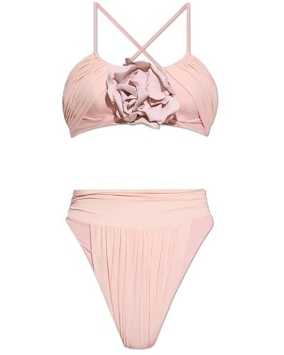 Balmain Zweiteiliger badeanzug - Pink