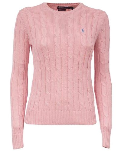 Polo Ralph Lauren Round-Neck Knitwear - Pink