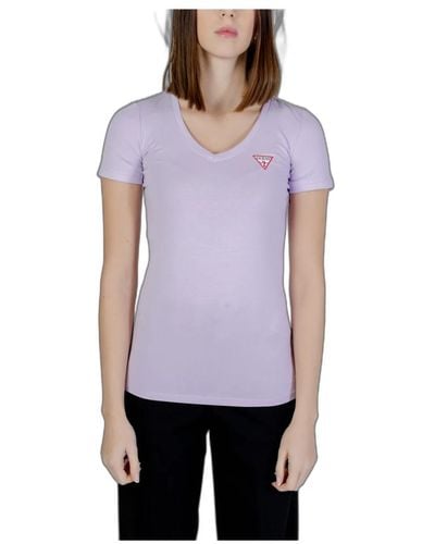 Guess Tops > t-shirts - Violet