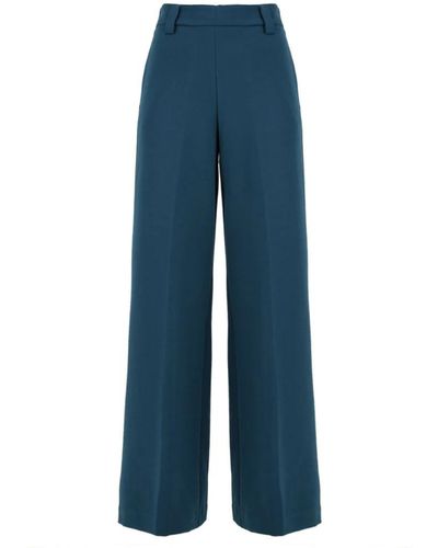 Attic And Barn Wide Trousers - Blue
