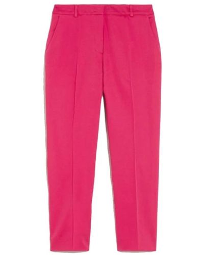 Weekend by Maxmara Cropped Trousers - Pink