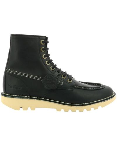 Kickers Shoes > boots > lace-up boots - Noir
