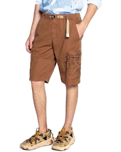 White Sand Casual Shorts - Brown