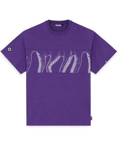 Octopus Tops > t-shirts - Violet