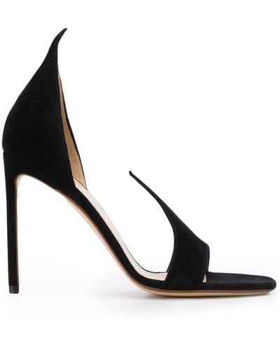 Francesco Russo High Heel Sandals - Black
