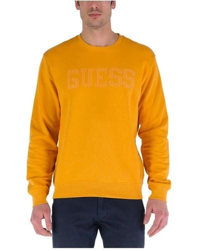 Guess Sweatshirts - Yellow