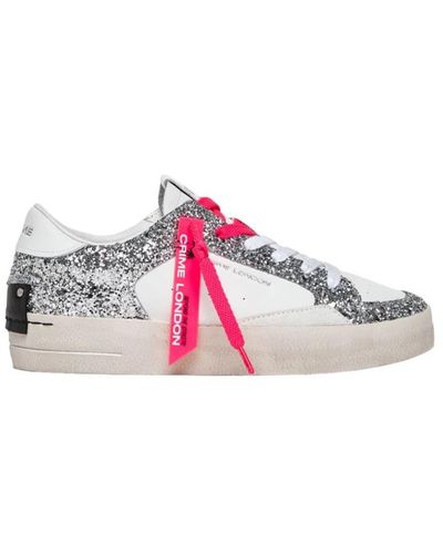 Crime London Sneakers - Pink