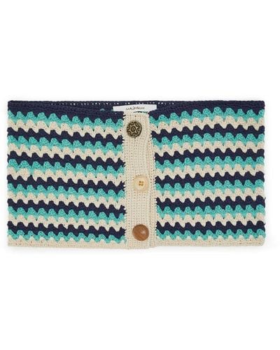 Maliparmi Cintura handmade crochet - Blu