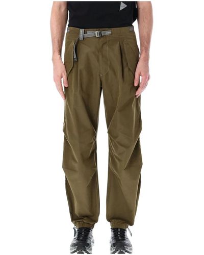 and wander Trousers > straight trousers - Vert