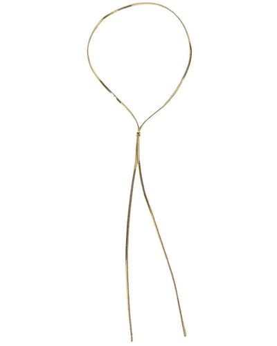 FEDERICA TOSI Gold krawatten halskette charme kollektion - Mettallic