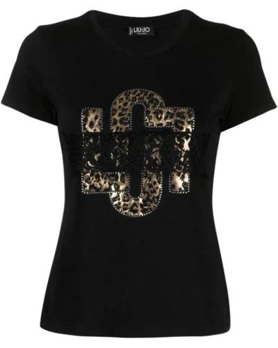 Liu Jo T-Shirts - Black
