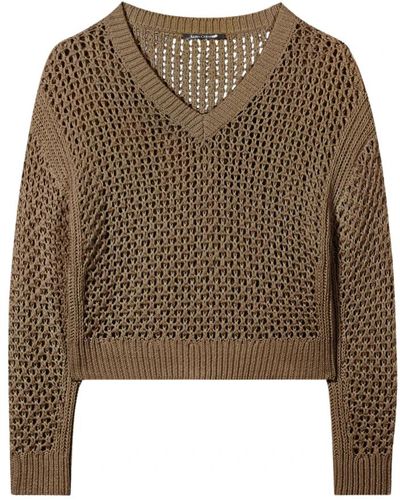 Luisa Cerano Pullover langarm, tobacco - Braun