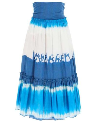 Alberta Ferretti Midi Skirts - Blue