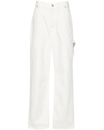 DARKPARK Wide Trousers - White