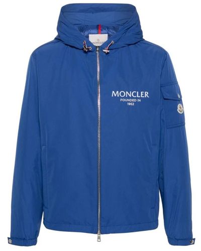 Moncler Light Jackets - Blue