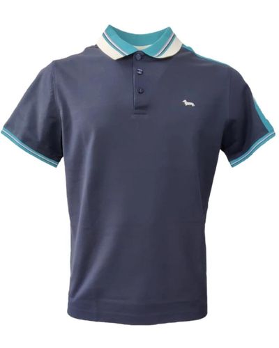 Harmont & Blaine Polo Shirts - Blue