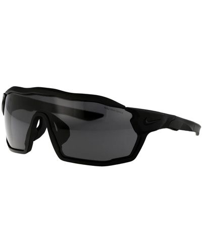 Nike Rush sonnenbrillen - trendige brillenkollektion - Schwarz