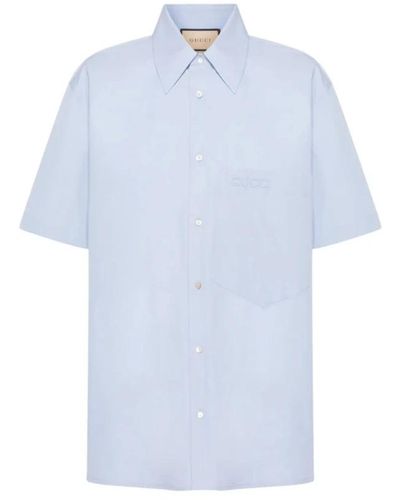 Gucci Shirts > short sleeve shirts - Bleu