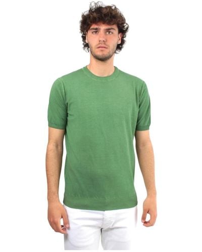 Kangra Grünes rundhals-t-shirt