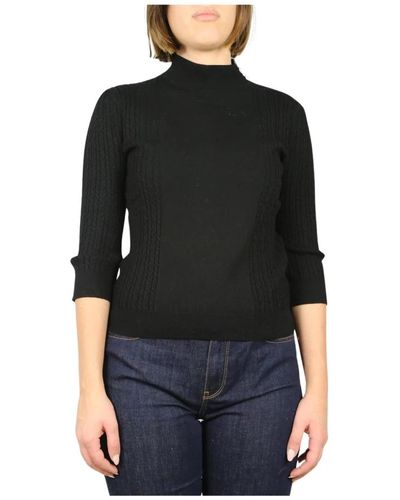 Marella Knitwear > turtlenecks - Noir