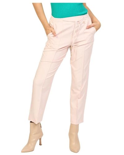 Fracomina Cropped Trousers - Pink