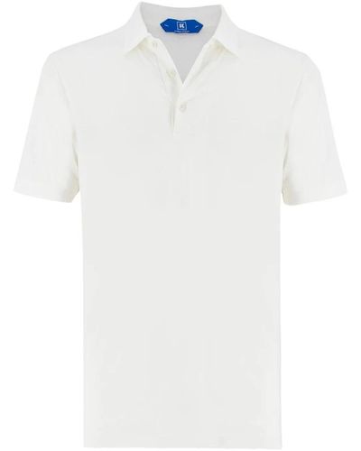 Kiton Polo Shirts - White