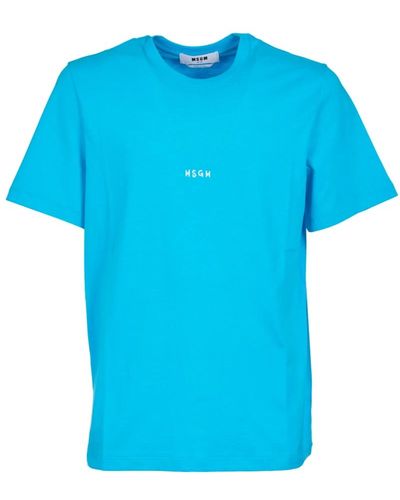 MSGM T-shirts and polos - Blu
