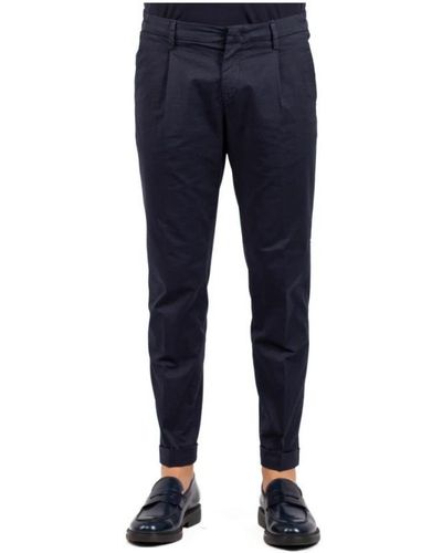 Fay Slim-Fit Trousers - Blue