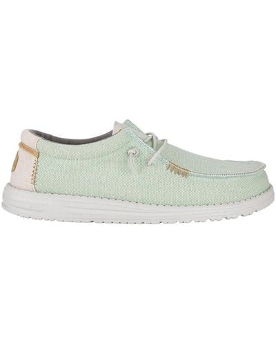 Hey Dude Laced Shoes - Green