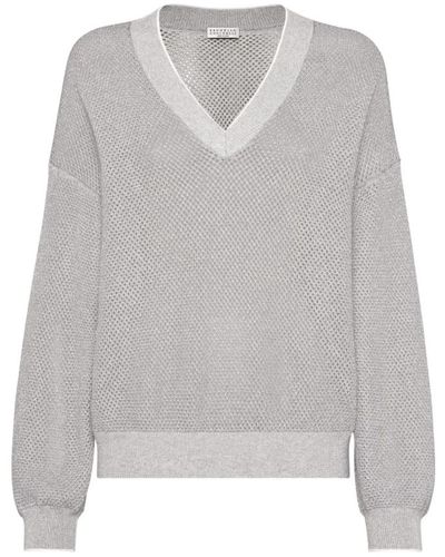 Brunello Cucinelli Sweatshirts & hoodies - Grau